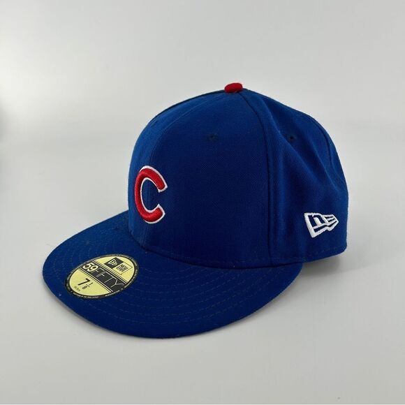 Men's Chicago Cubs New Era Royal Authentic Collection On Field 59FIFTY Hat - Picture 3 of 8